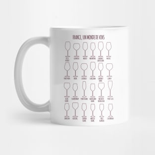 France, a World of Wines Mug